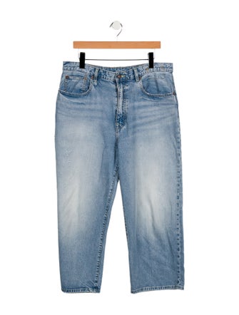 R13 High-Rise Wide Leg Jeans