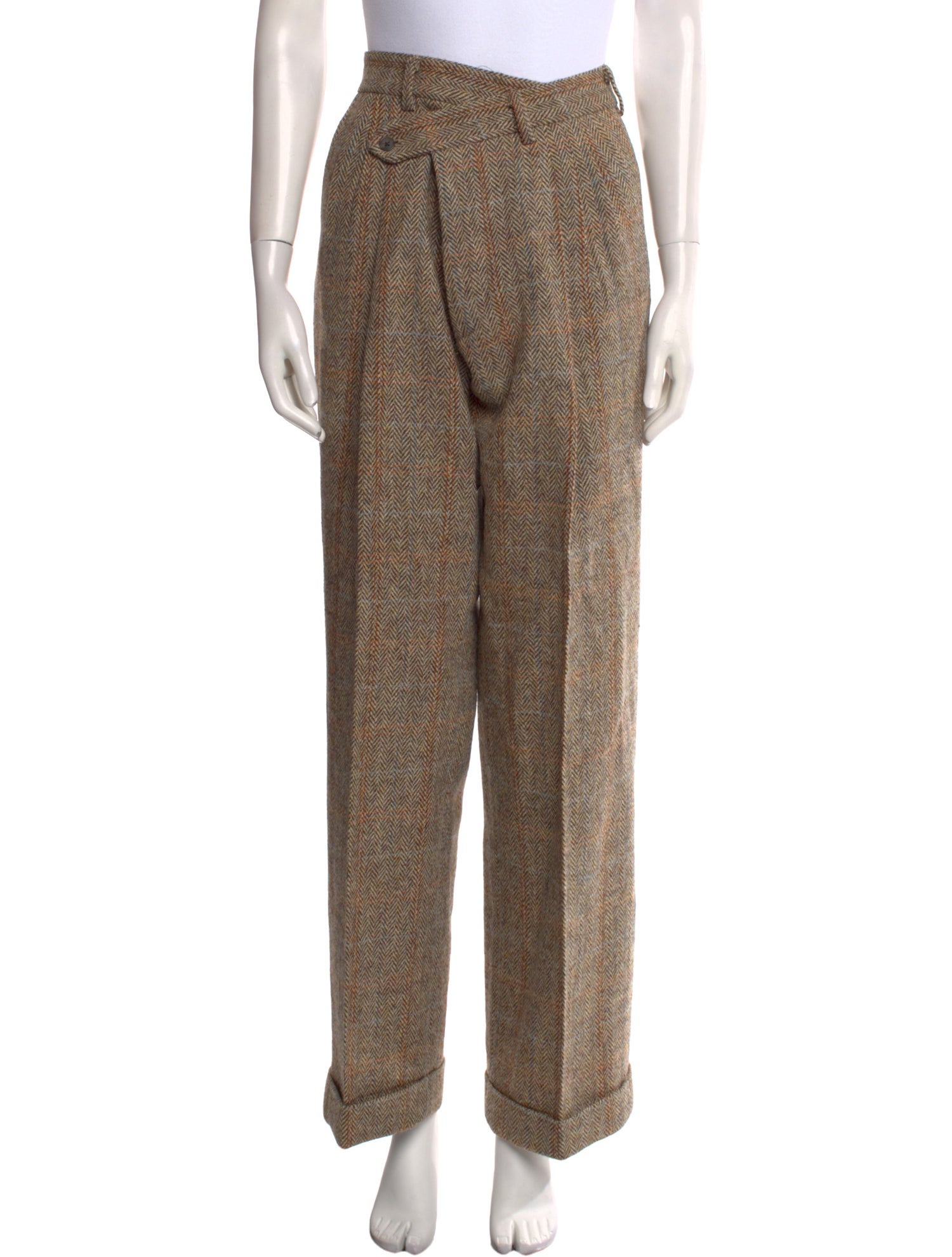 R13 Wool Wide Leg Pants