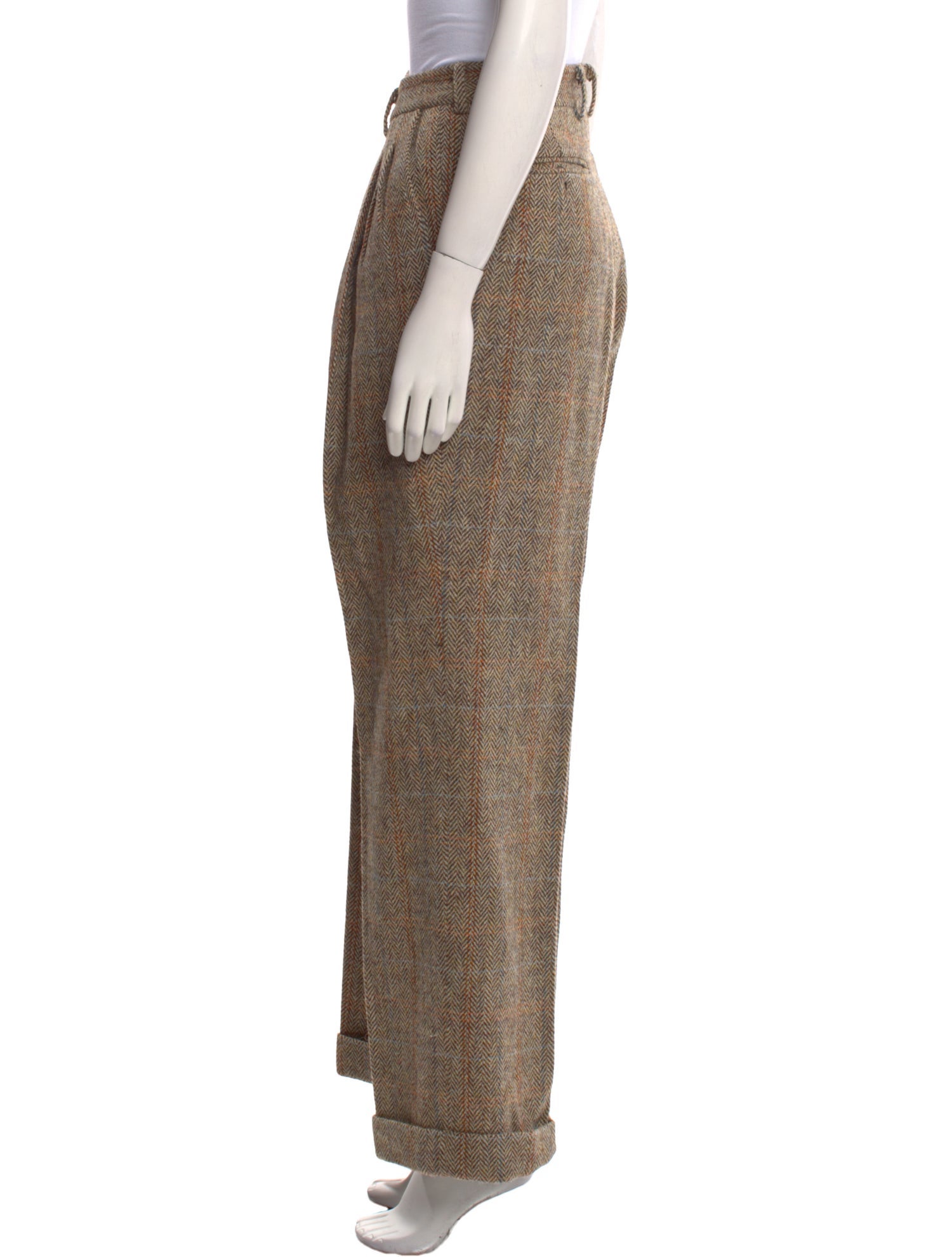 R13 Wool Wide Leg Pants