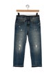 R13 Mid-Rise Straight Leg Jeans
