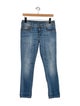R13 Mid-Rise Straight Leg Jeans