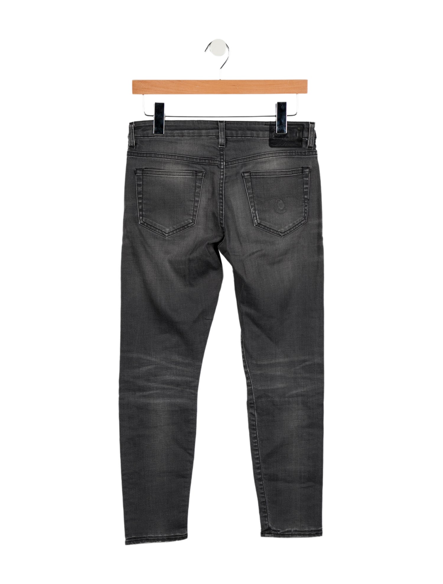 R13 Mid-Rise Skinny Leg Jeans