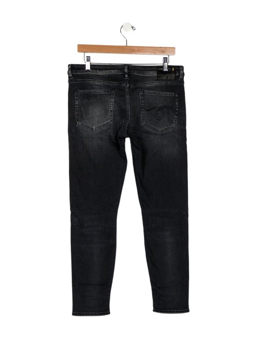 R13 Mid-Rise Skinny Leg Jeans