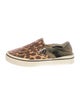 R13 Canvas Animal Print Sneakers
