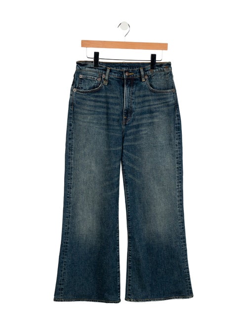 R13 High-Rise Wide Leg Jeans