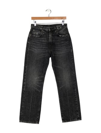 R13 High-Rise Wide Leg Jeans
