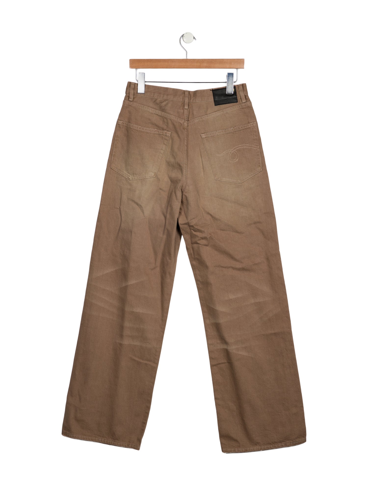 R13 High-Rise Wide Leg Jeans