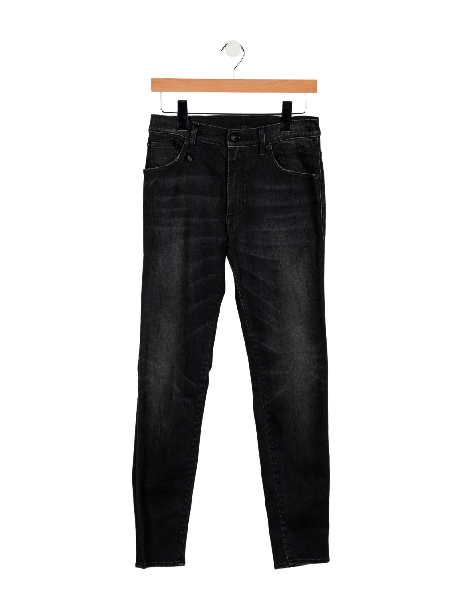 R13 Mid-Rise Skinny Leg Jeans