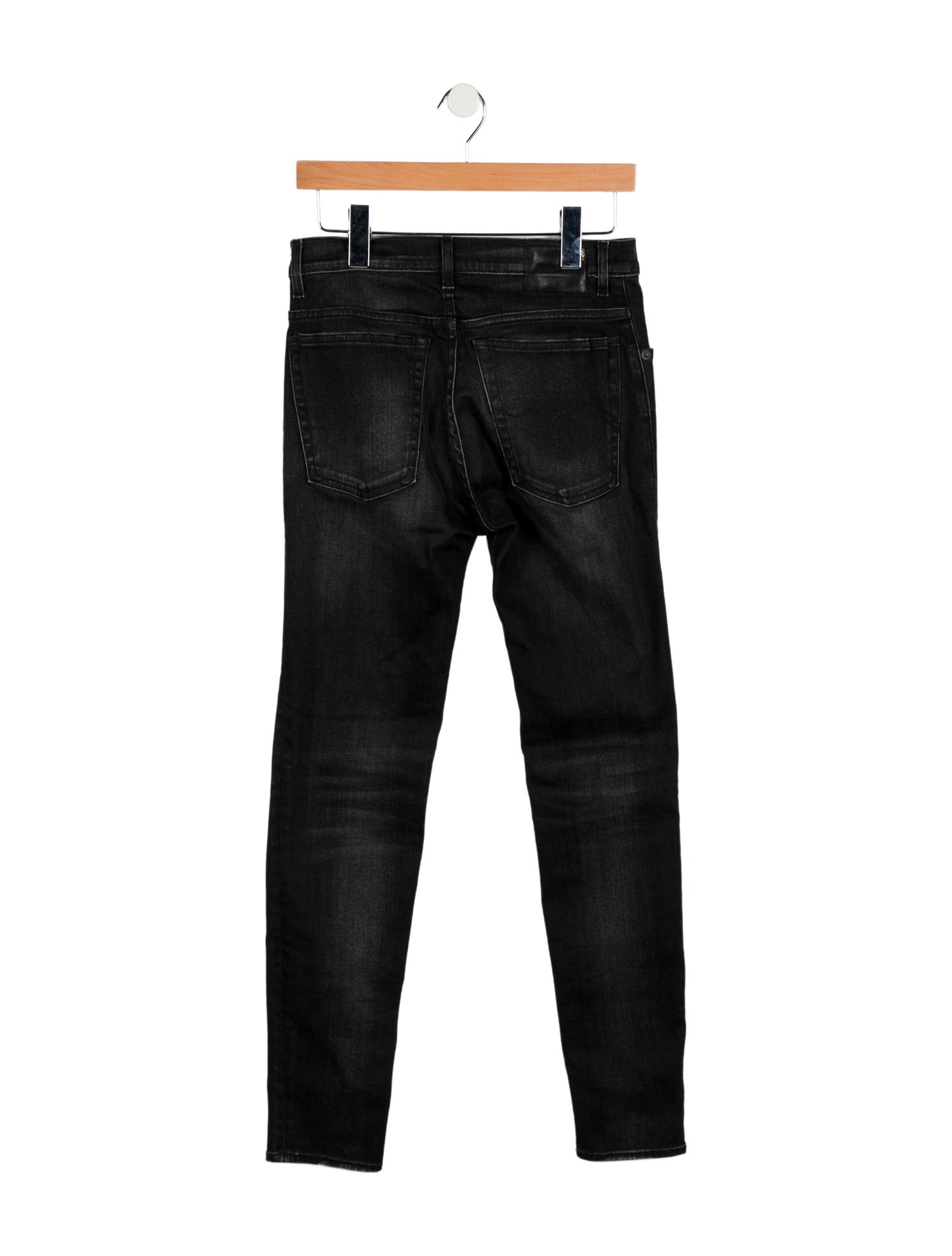 R13 Mid-Rise Skinny Leg Jeans