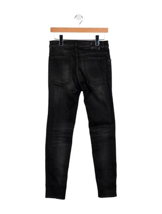 R13 Mid-Rise Skinny Leg Jeans