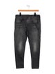 R13 Mid-Rise Straight Leg Jeans