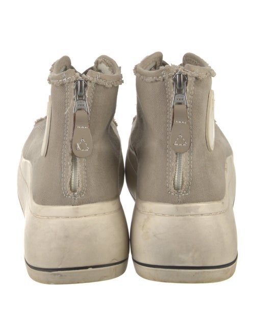 R13 Canvas Colorblock Pattern Sneakers