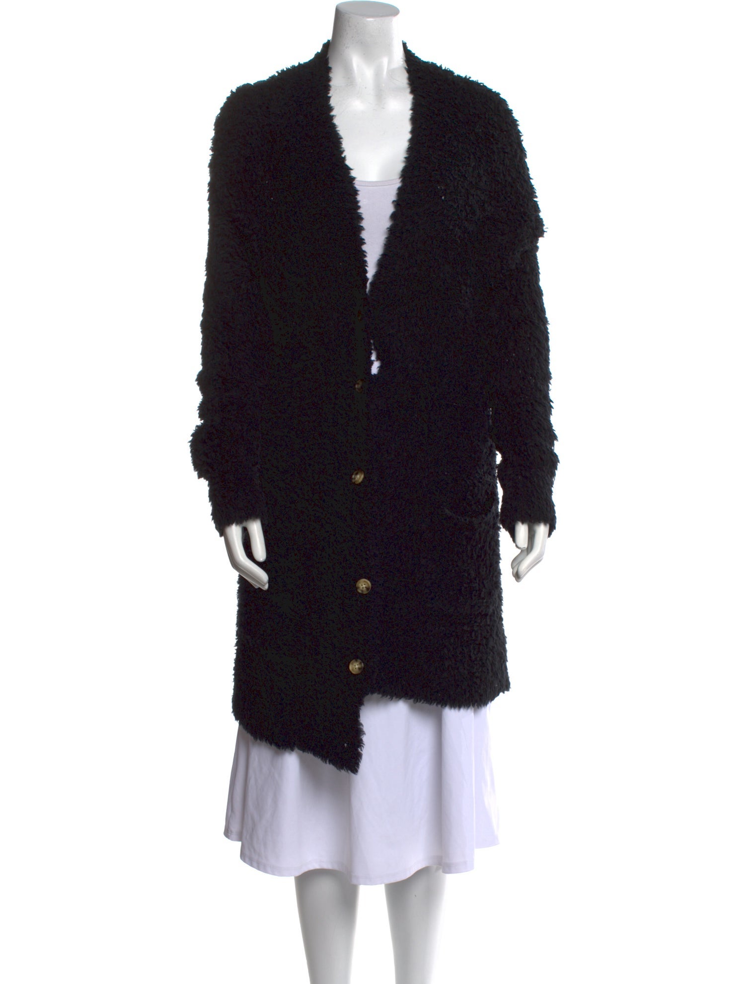 R13 Merino Wool V-Neck Sweater