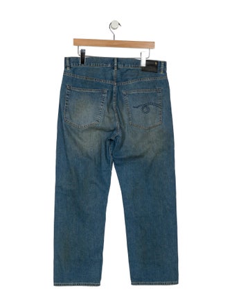 R13 High-Rise Straight Leg Jeans
