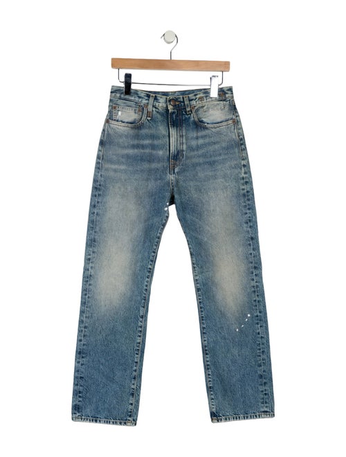 R13 High-Rise Wide Leg Jeans