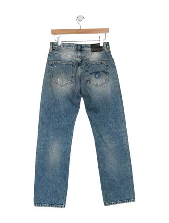 R13 High-Rise Wide Leg Jeans