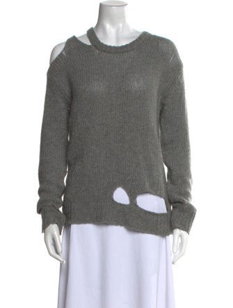 R13 Wool Crew Neck Sweater