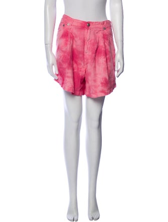R13 Printed Knee-Length Shorts