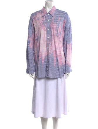R13 Printed Long Sleeve Tunic
