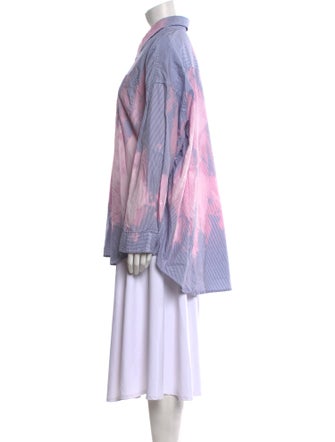 R13 Printed Long Sleeve Tunic