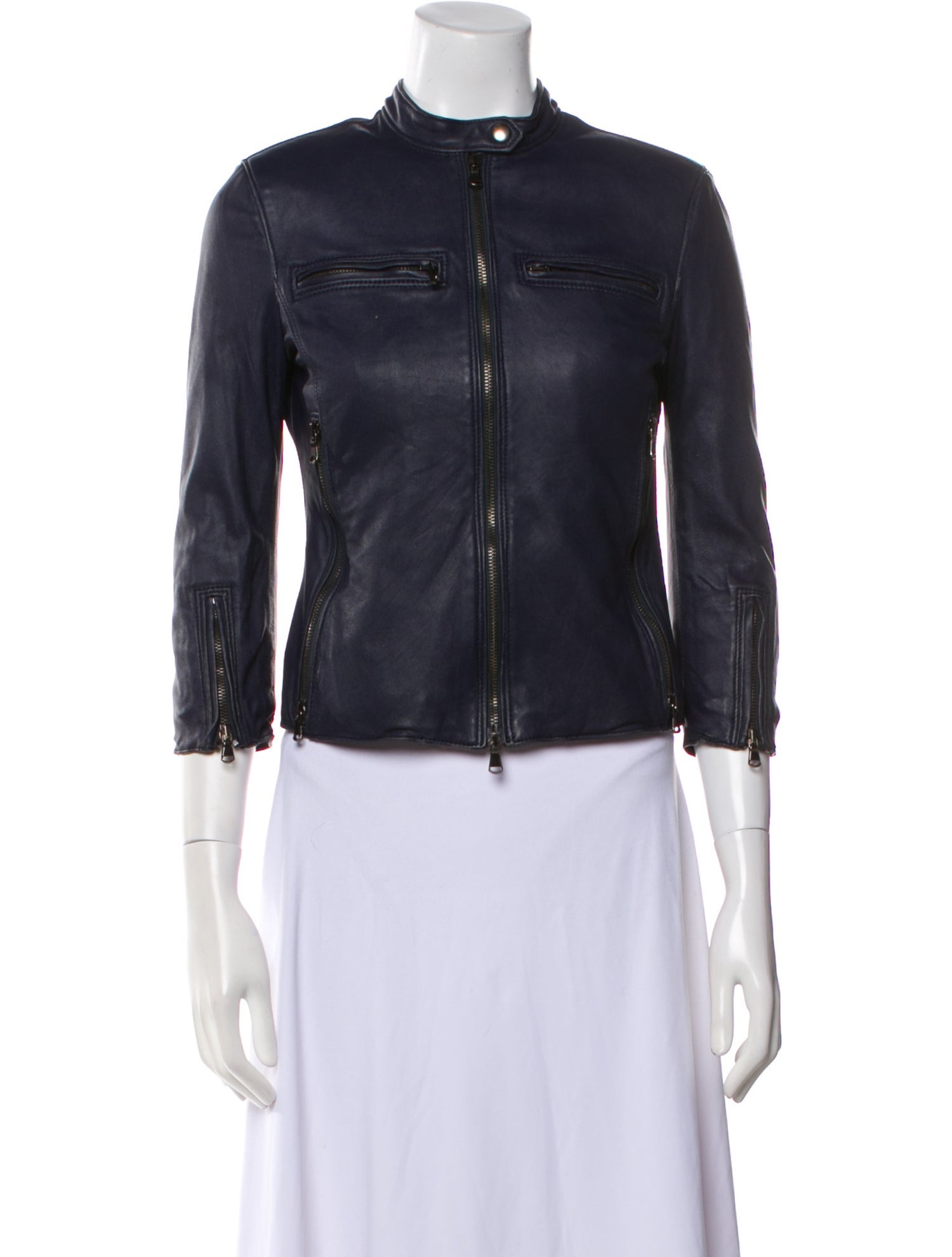 R13 Leather Biker Jacket