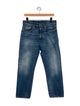 R13 High-Rise Straight Leg Jeans