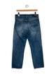R13 High-Rise Straight Leg Jeans