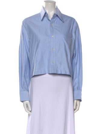 R13 Long Sleeve Crop Top