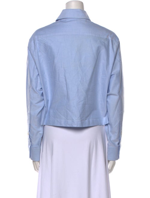 R13 Long Sleeve Crop Top