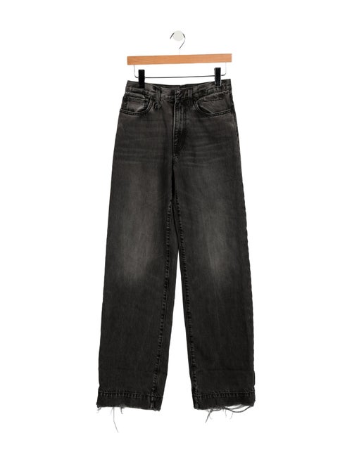 R13 High-Rise Wide Leg Jeans