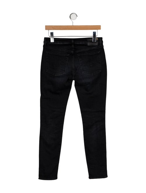 R13 High-Rise Skinny Leg Jeans