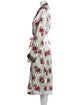 R13 Silk Printed Robe