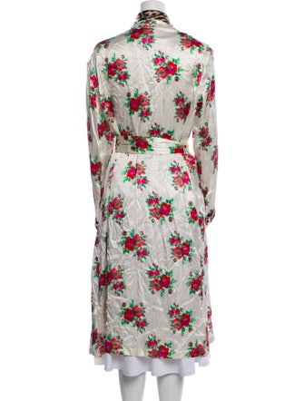 R13 Silk Printed Robe