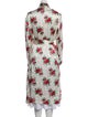 R13 Silk Printed Robe