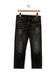 R13 Mid-Rise Straight Leg Jeans