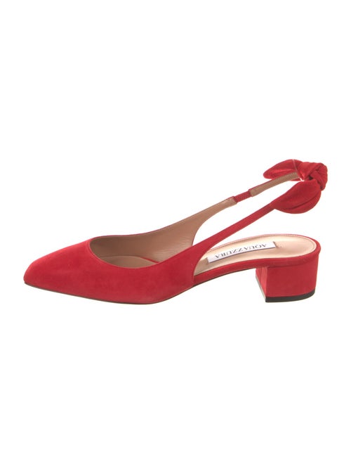 R13 Leather Studded Accents Slingback Flats