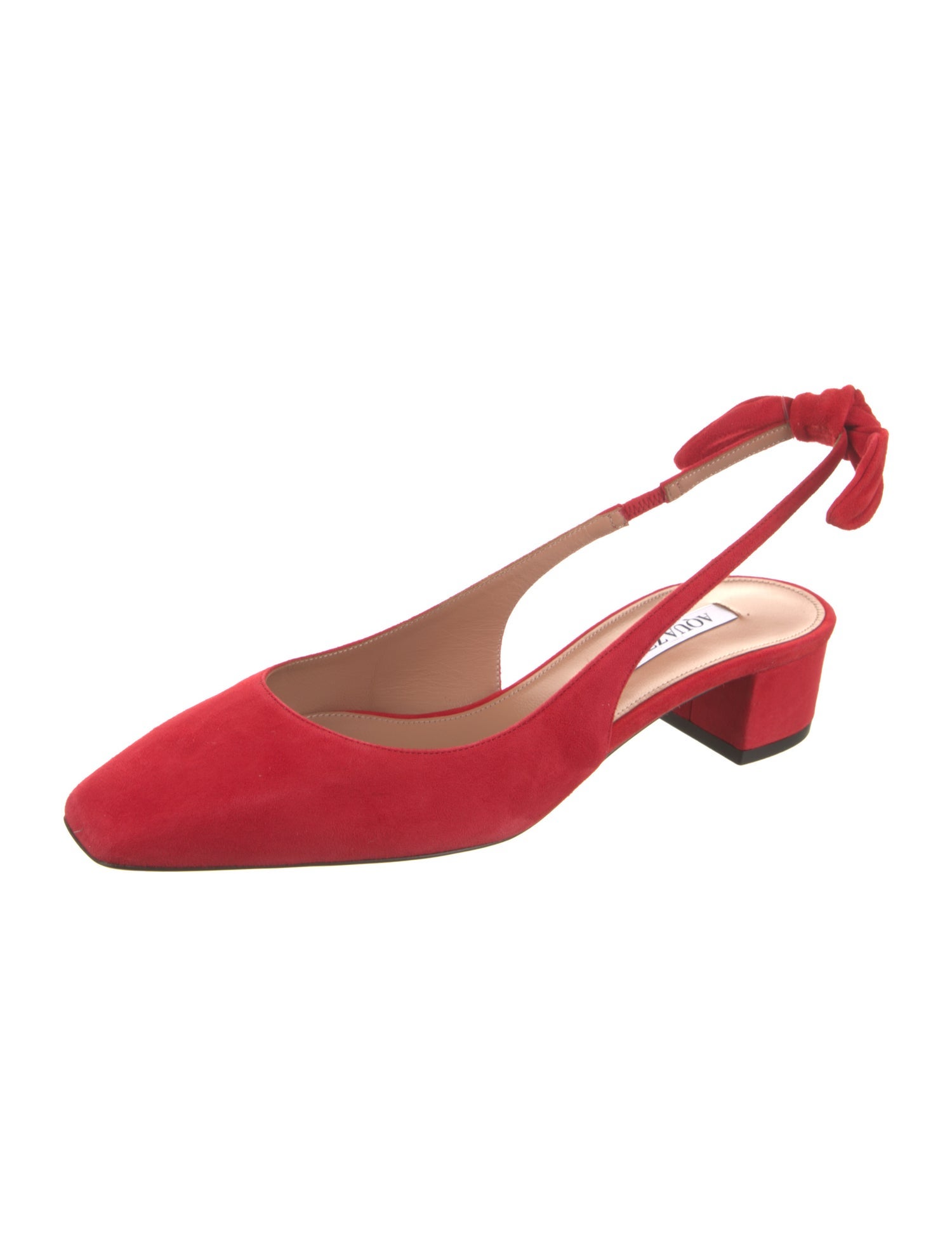 R13 Leather Studded Accents Slingback Flats