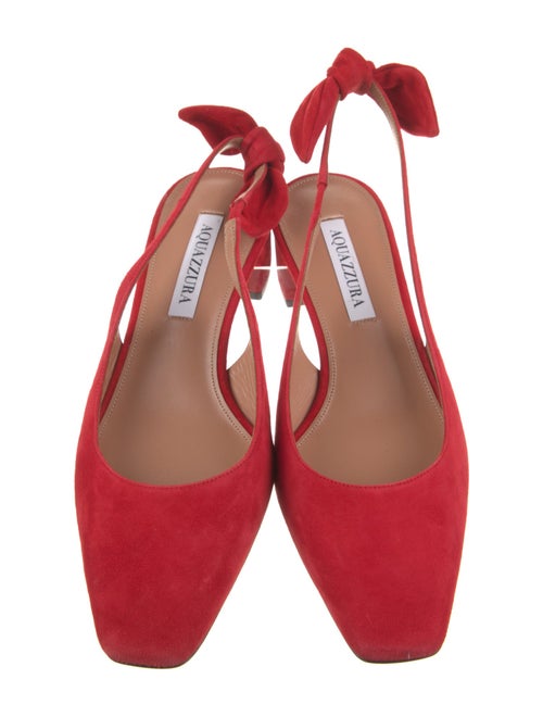 R13 Leather Studded Accents Slingback Flats