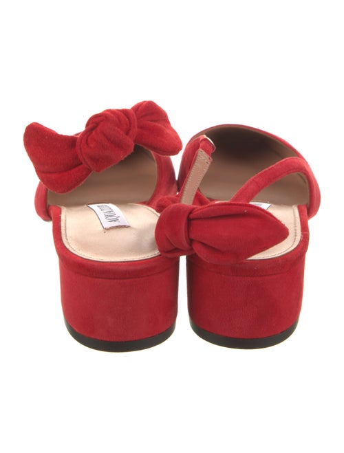 R13 Leather Studded Accents Slingback Flats