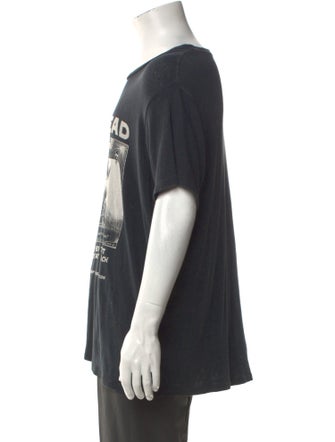 R13 Graphic Print Crew Neck T-Shirt