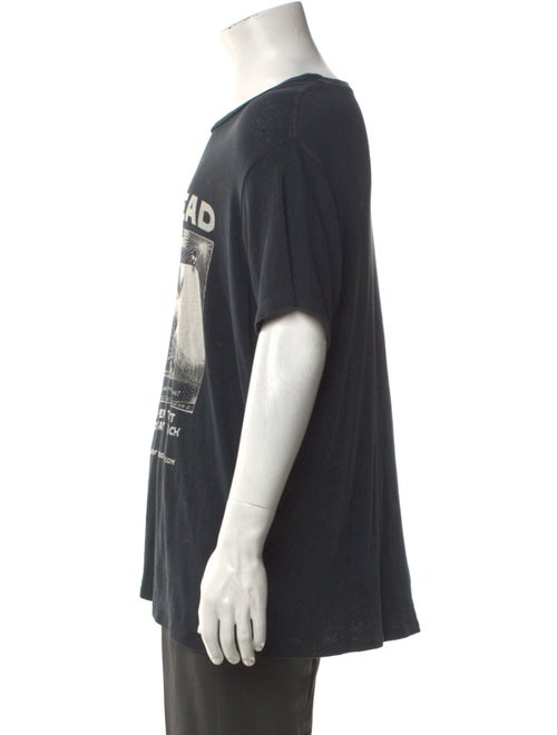 R13 Graphic Print Crew Neck T-Shirt