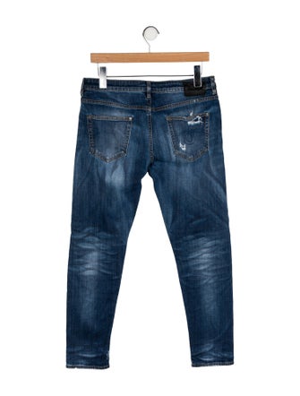 R13 Mid-Rise Skinny Leg Jeans