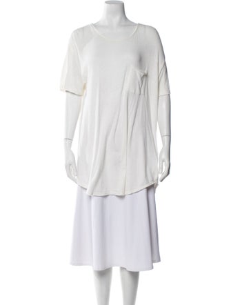 R13 Scoop Neck Short Sleeve Tunic