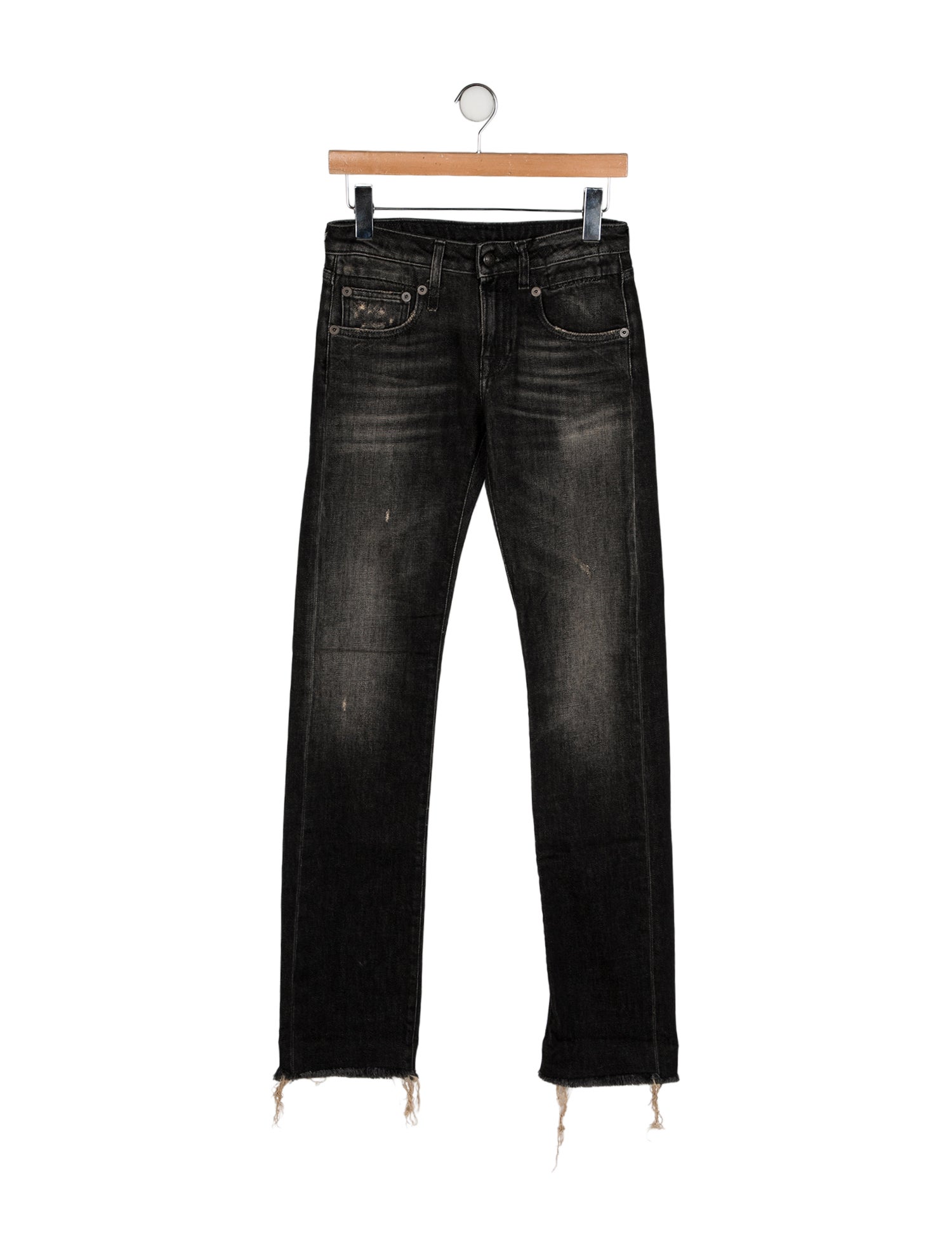 R13 Mid-Rise Straight Leg Jeans w/ Tags