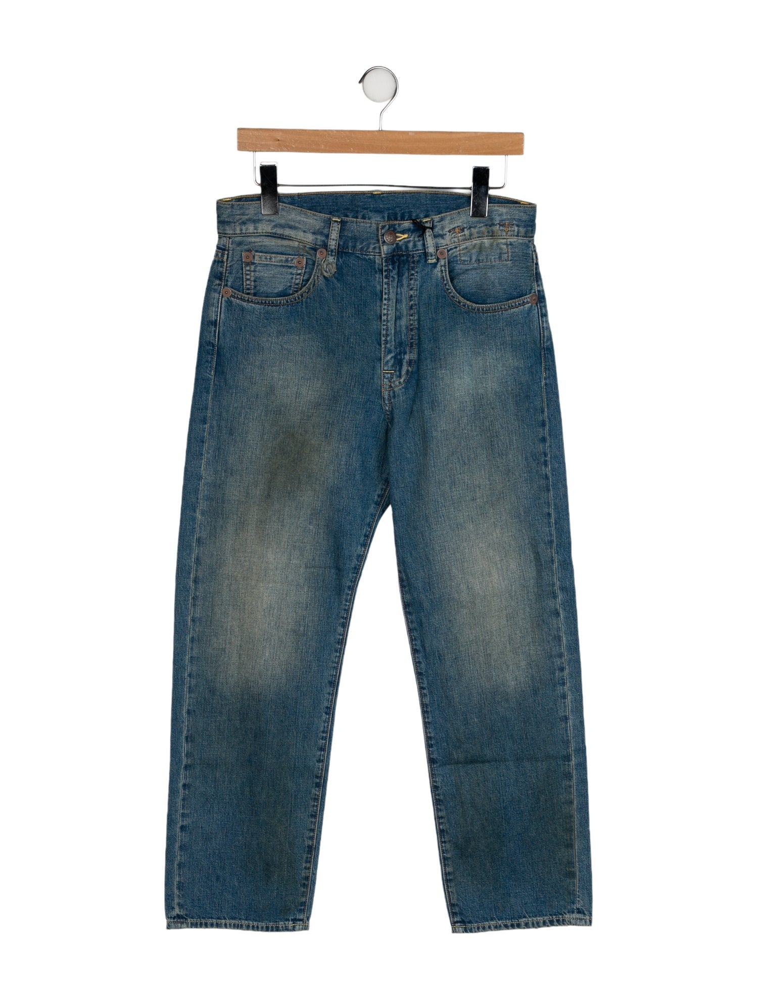 R13 High-Rise Straight Leg Jeans w/ Tags