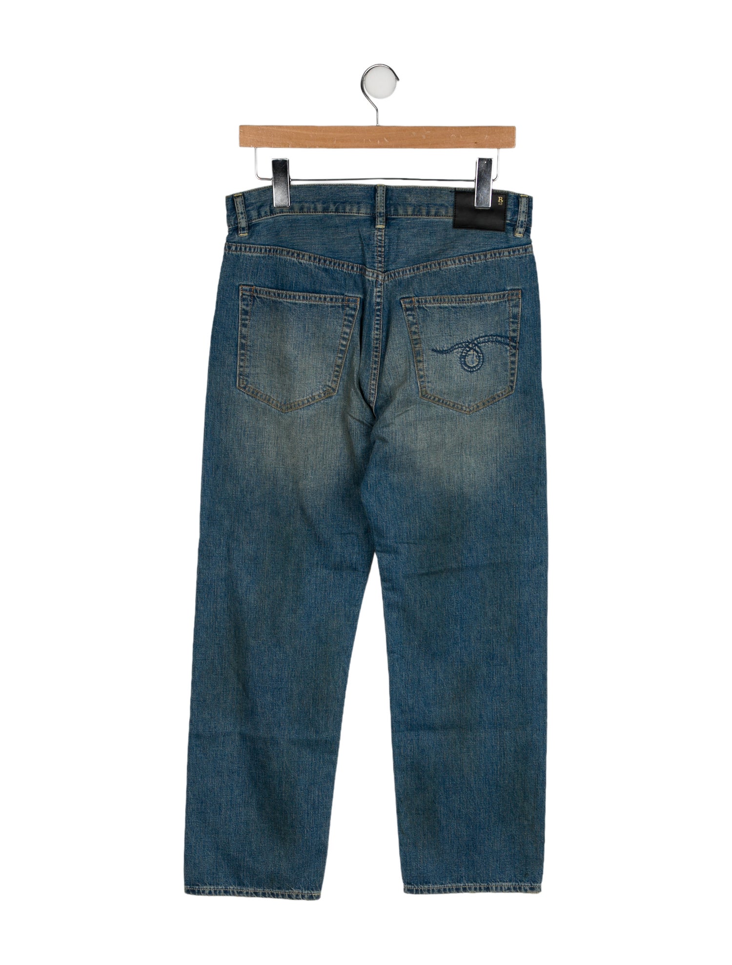 R13 High-Rise Straight Leg Jeans w/ Tags