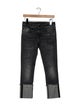 R13 Mid-Rise Straight Leg Jeans