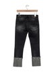 R13 Mid-Rise Straight Leg Jeans