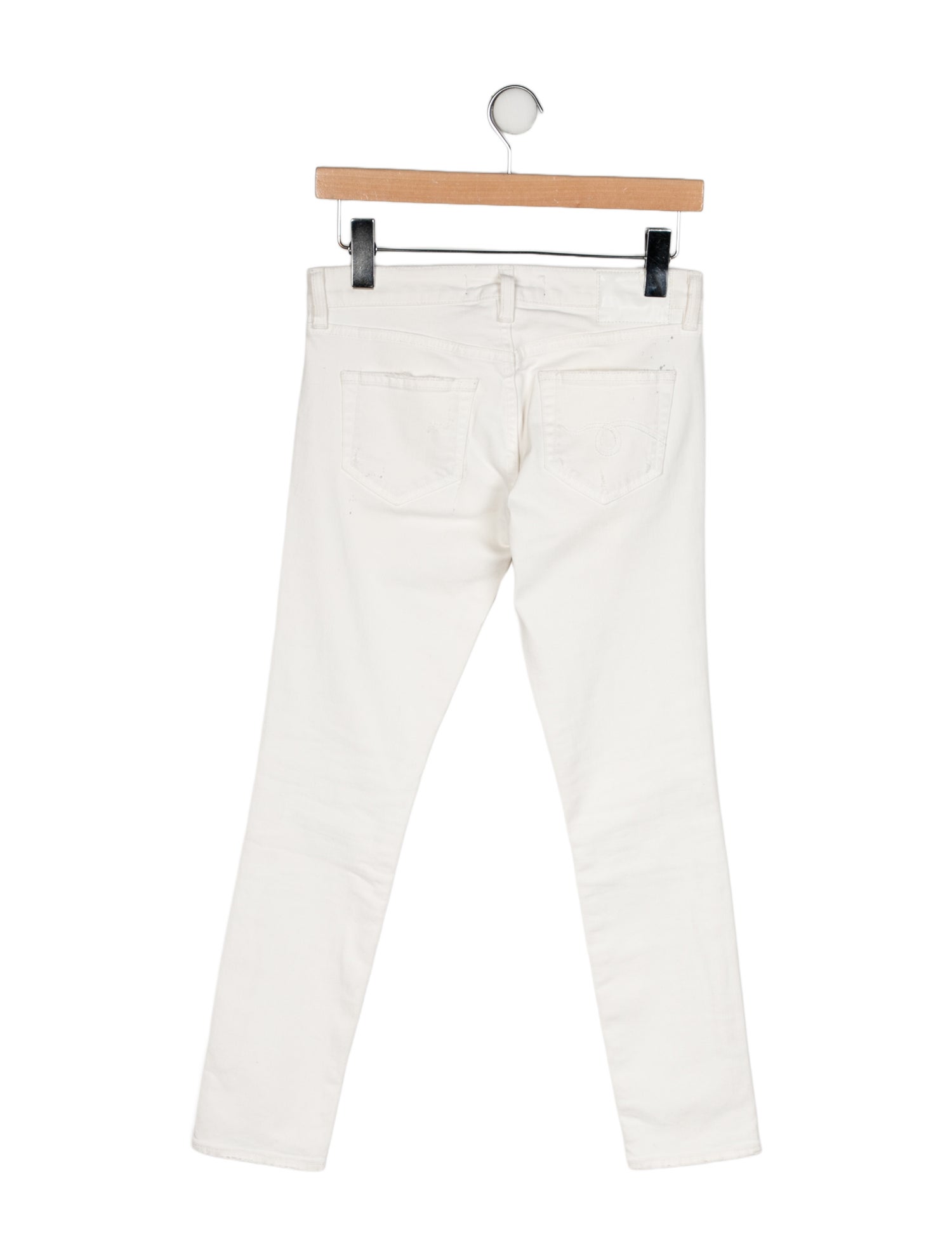 R13 Mid-Rise Skinny Leg Jeans
