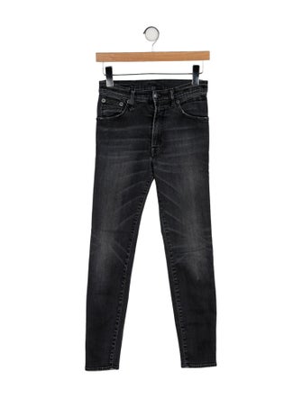 R13 Mid-Rise Skinny Leg Jeans